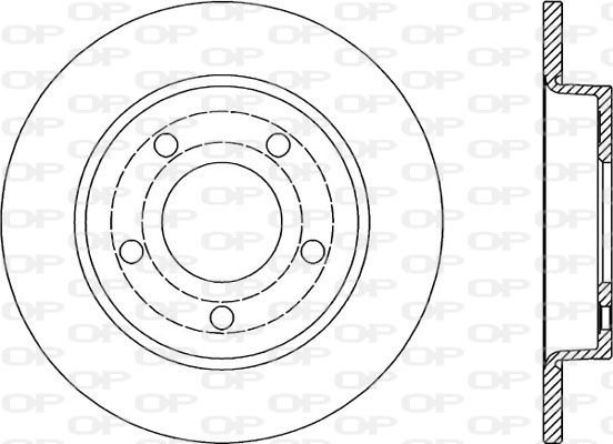 OPEN PARTS Bremžu diski BDA2024.10